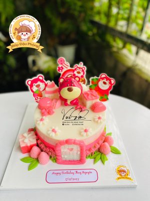 Bánh Gấu Dâu 2