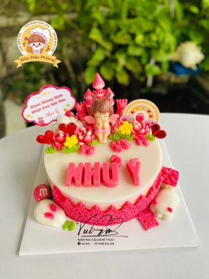Bánh bé gái 22cm