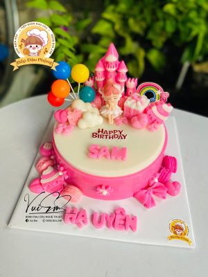 Bánh bé gái 20cm