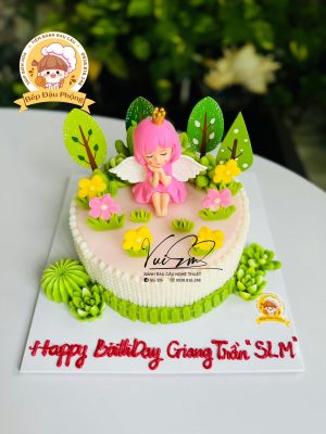 Bánh bé gái 18cm