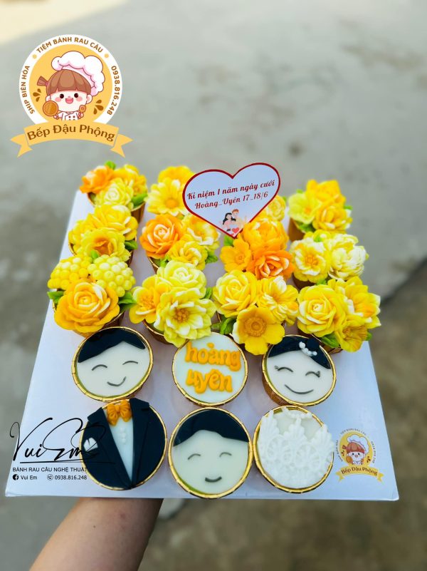 Cupcake kỉ niệm ngày cưới