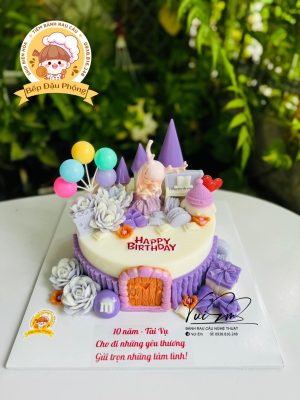 Bánh lâu đài 20cm