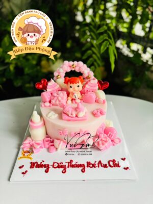 Bánh đầy tháng 18cm