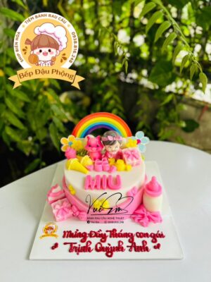 Bánh tone hồng 18cm