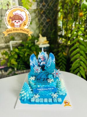 Bánh esla công chúa tuyết 18cm