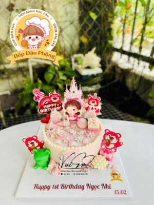 Bánh bé gái 20cm
