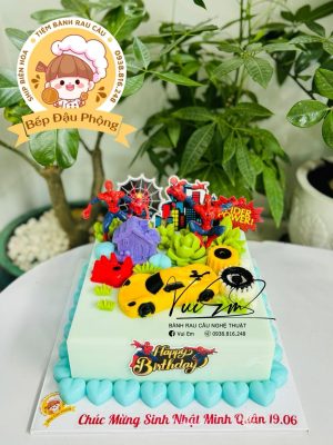 Bánh siêu nhân o tô cho bé trai 22cm