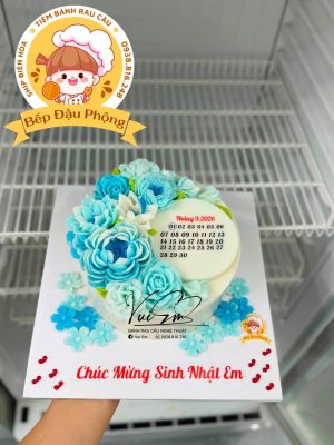 Bánh Rau Câu kết hoa 18cm