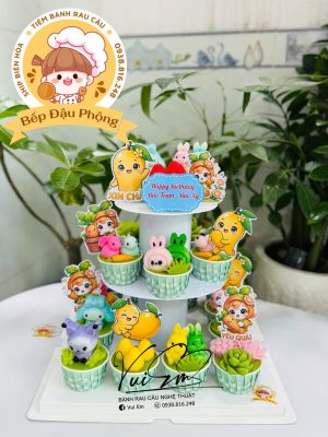 Mẫu bánh cho tiệc sinh nhật bé gái