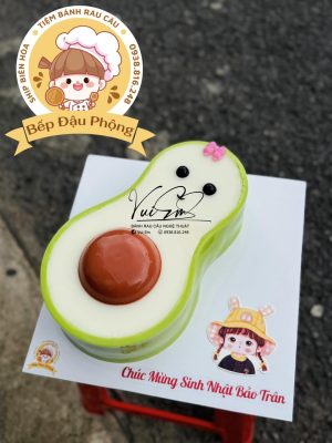 Bánh rau câu hình quả bơ